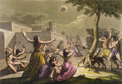 Terror of the Peruvians during an Eclipse of the Moon, from 